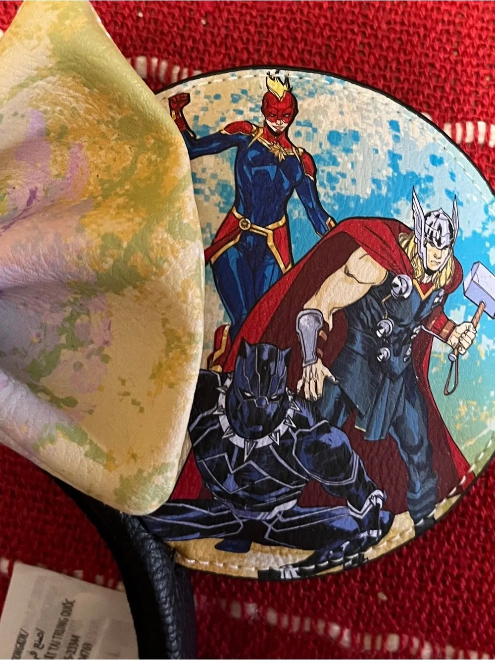 Disney Loungefly Marvel Avengers  Headband Unisex Part of the Artist Series NWT